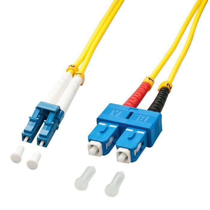 Lindy 2m LC-SC OS2 9/125 Fibre Optic Patch Cable Lindy 2m LC-SC OS2 9/125 Fibre Optic Patch Cable