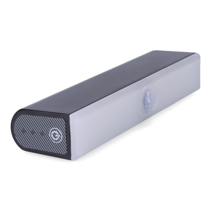 Edm Aplique Solar LED 6W 720lm 6.500K con Sensor Crepuscular y Movimiento, Luz Fría, Negro, IP65 2 Edm Aplique Solar LED 6W 720lm 6.500K con Sensor Crepuscular y Movimiento, Luz Fría, Negro, IP65 2