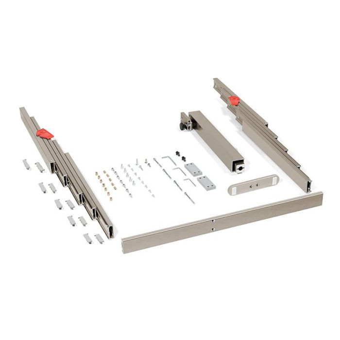 ATIM 50.77V T-ABLE XL Herraje Mesa Extensible Cocina Península con Pata Plegable Telescópica 100kg Aluminio para Módulo 900 ATIM 50.77V T-ABLE XL Herraje Mesa Extensible Cocina Península con Pata Plegable Telescópica 100kg Aluminio para Módulo 900