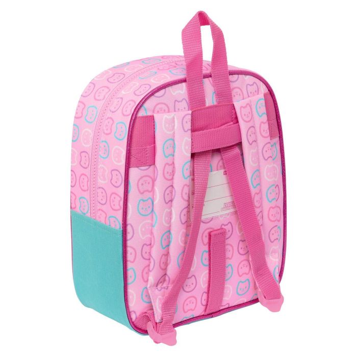 Mochila Safta Guarderia Adaptable A Carro Gabby S Dollhouse Party 270x220x100 mm 1 Mochila Safta Guarderia Adaptable A Carro Gabby S Dollhouse Party 270x220x100 mm 1