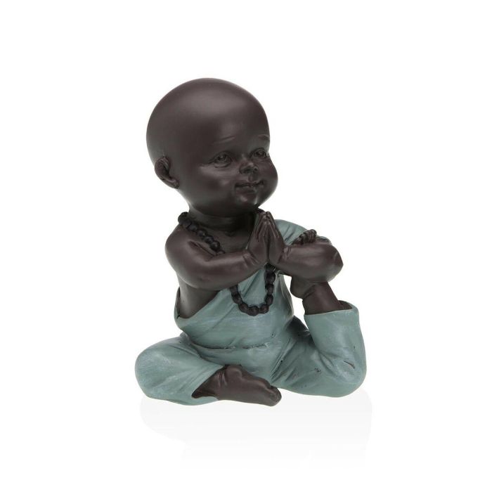 Figura Decorativa Versa Resina Buda 5,5 x 11 x 8,5 cm