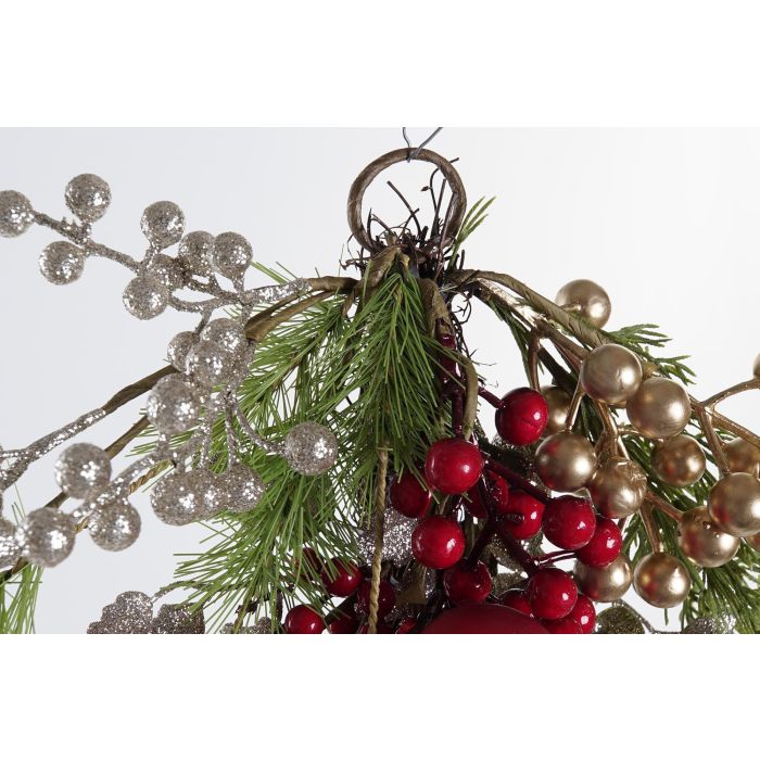 DKD Home Decor Casa Navidad Alpina, Decoración Navideña Gris Natural de Porexpan y Corteza, 17 x 23 x 22 cm para el Hogar 2 DKD Home Decor Casa Navidad Alpina, Decoración Navideña Gris Natural de Porexpan y Corteza, 17 x 23 x 22 cm para el Hogar 2