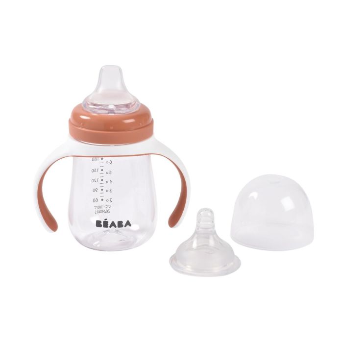 Vaso de Aprendizaje Béaba Naranja 210 ml 8 Vaso de Aprendizaje Béaba Naranja 210 ml 8