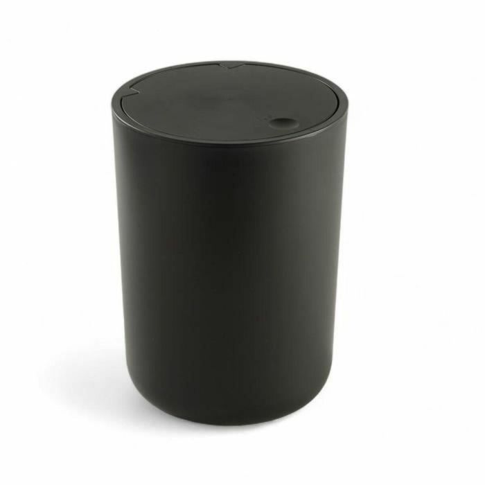 Today TOD3574641271152 Papelera de baño HOY UTILITY 8,5 L Polipropileno Negro Ø 21 x H 29 cm Today TOD3574641271152 Papelera de baño HOY UTILITY 8,5 L Polipropileno Negro Ø 21 x H 29 cm