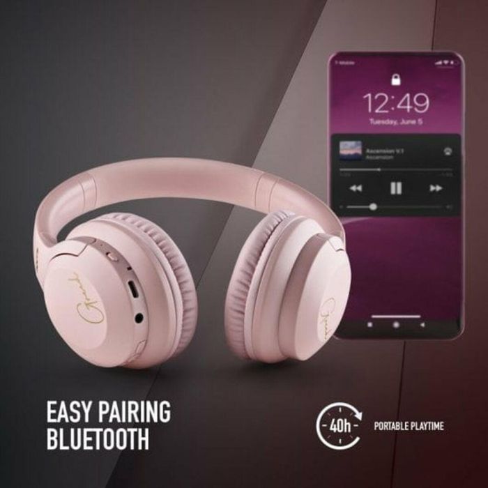 Auriculares Bluetooth NGS ARTICA CHILL TEAL Rosa (1 unidad) 8