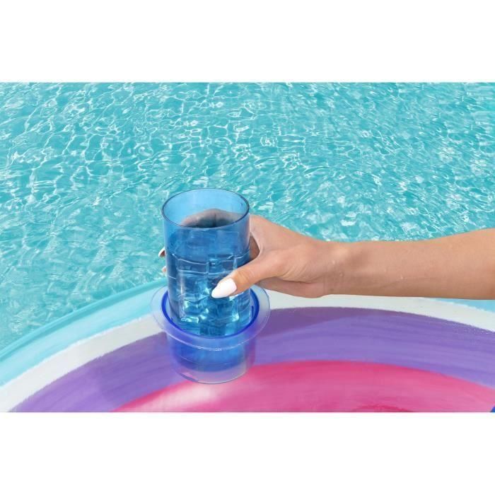 Bestway Rueda Hinchable Arcoiris D107 cm +12 Años Playa y Piscina 43647 4 Bestway Rueda Hinchable Arcoiris D107 cm +12 Años Playa y Piscina 43647 4