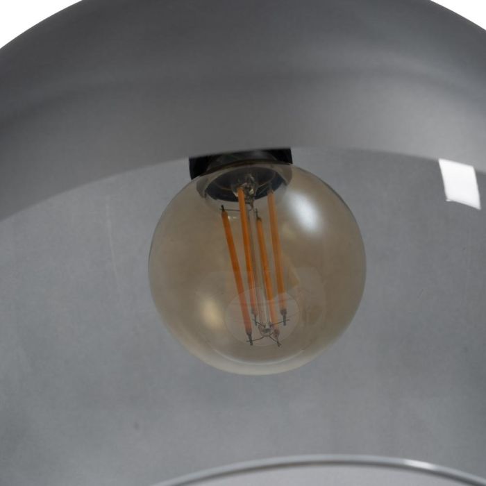 Lámpara Decoración Gris Cristal 30 X 30 X 25 cm