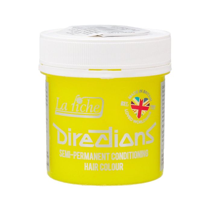 Directions Semi Perm. H/Color Fluorescent Yellow