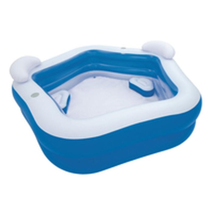 Bestway Piscina Hinchable 2 Camaras Family 213x206x69 cm +6 Años Jardin 54153 10