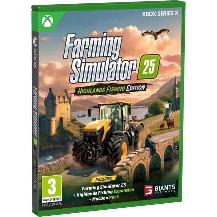 Farming Simulator 25: Edición Pesca en las Tierras Altas - Xbox Series 0 Farming Simulator 25: Edición Pesca en las Tierras Altas - Xbox Series 0