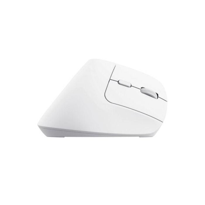 Ratón Ergonómico Inalámbrico por Bluetooth Trust Bayo+/ Batería Recargable/ Hasta 2400 DPI/ Blanco 3 Ratón Ergonómico Inalámbrico por Bluetooth Trust Bayo+/ Batería Recargable/ Hasta 2400 DPI/ Blanco 3