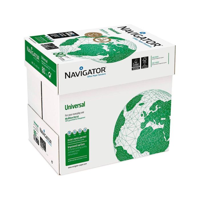 Papel Fotocopiadora Navigator Din A3 80 gramos Papel Multiuso Ink-Jet Y Laser Paquete De 500 Hojas 150 unidades 4