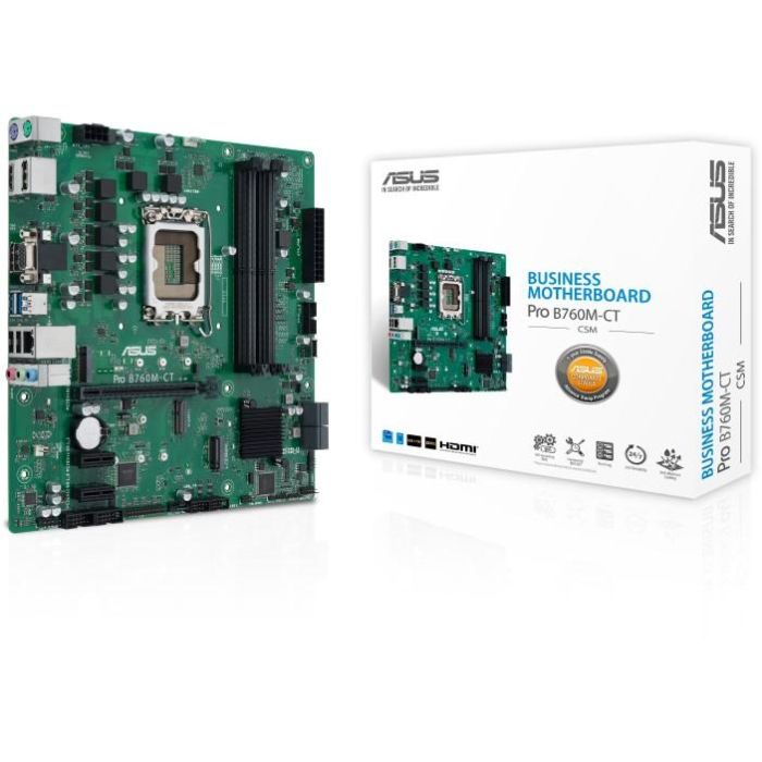 1700 ASUS PRO B760M-CT-CSM mATX 5