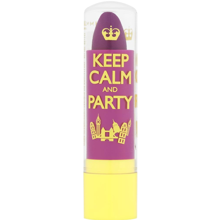 Rimmel Keep Calm And Love Lip Balm In Violet Blush