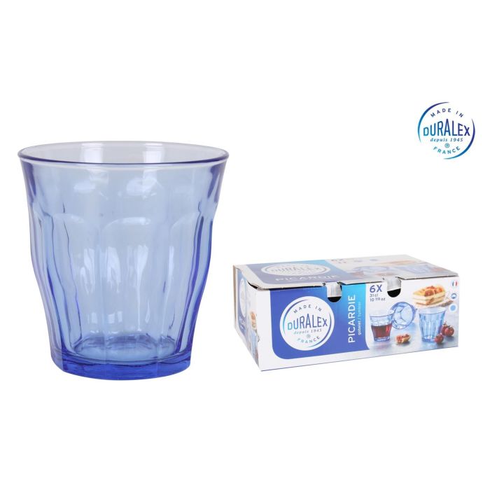 Duralex Set de 6 Vasos Picardie Marine 31 cl (8 Cajas)
