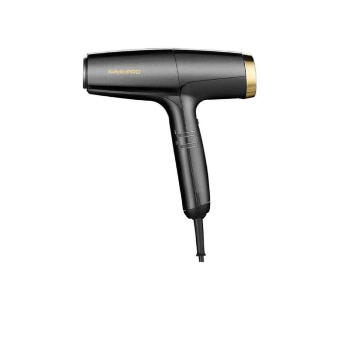 Babyliss Digital High Speed Dryer Dorado 2000W - Secador Silencioso 70dB con Tecnología Iónica y Anti-encrespamiento