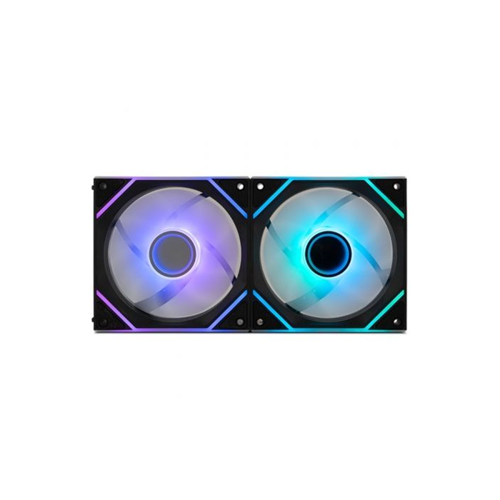 Nox NXHUMMERPROLINKBK Pack 3 Ventiladores 12cm ARGB Magnéticos PWM Control de Iluminación y Velocidad 1