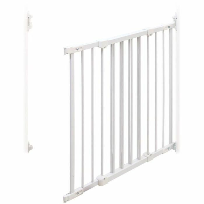 Webaby Barrera de seguridad WEB1712145707232 - 72 a 108 cm - Blanco 4