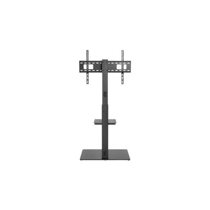 Aisens FT70S-077 Soporte de Suelo para TV/Monitor 37-70" con Bandeja DVD, VESA 600x400, Giro ±35°, Cristal Templado, 40kg 4