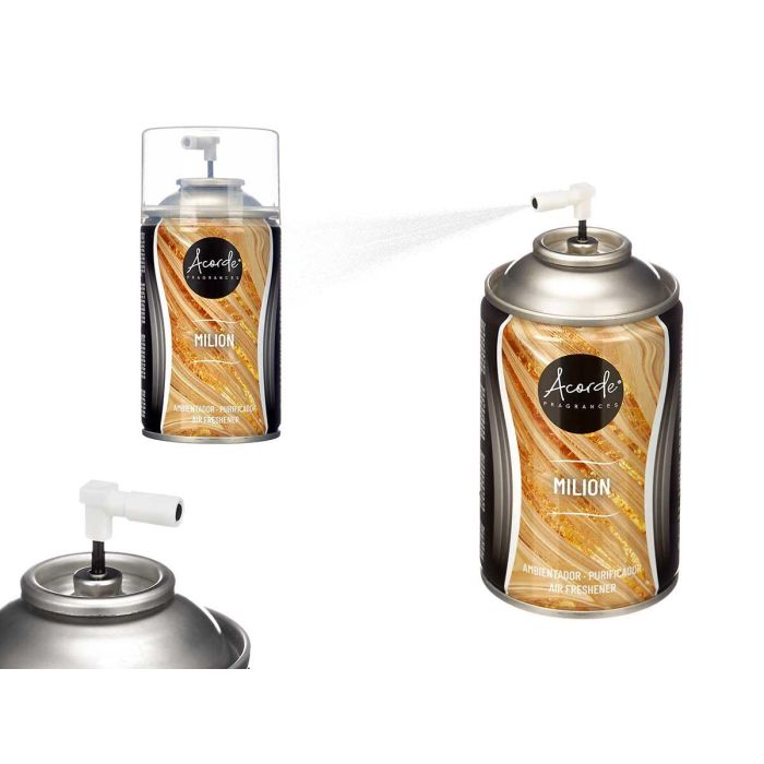 Recambio Ambientador Aerosol Milion 250 ml - Acorde (6 Unidades) Recambio Ambientador Aerosol Milion 250 ml - Acorde (6 Unidades)
