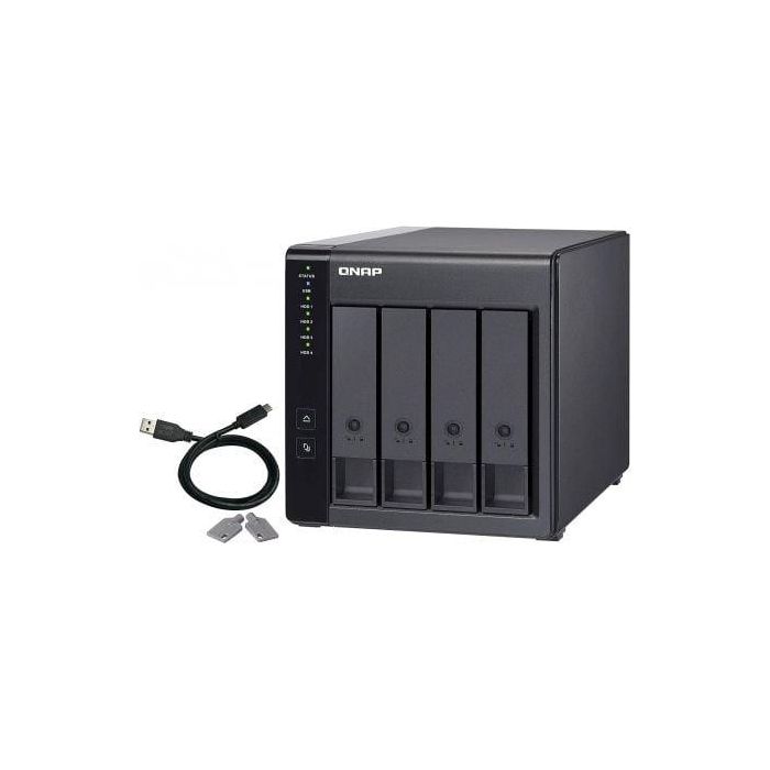 QNAP TR-004 unidad de disco multiple Negro 1 QNAP TR-004 unidad de disco multiple Negro 1
