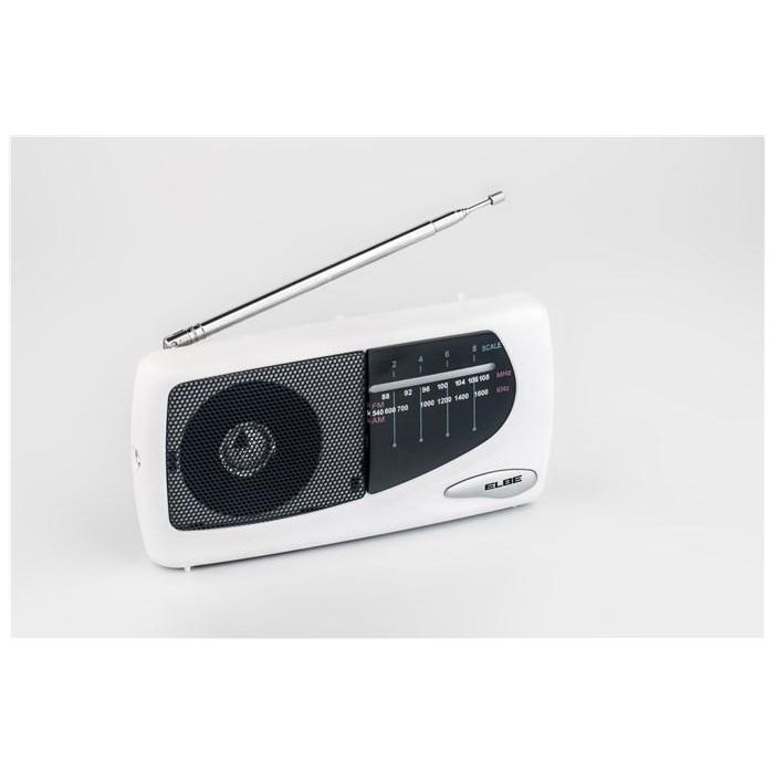 Elbe RF-52-SOB Radio Portátil Blanca AM/FM con Altavoz Integrado para Sobremesa, Fácil Uso y Diseño Elegante 5 Elbe RF-52-SOB Radio Portátil Blanca AM/FM con Altavoz Integrado para Sobremesa, Fácil Uso y Diseño Elegante 5