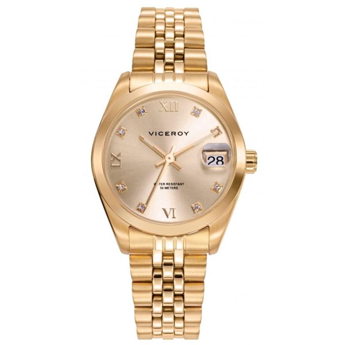 Reloj Hombre Viceroy 42414-23 Dorado (Ø 31 mm) Reloj Hombre Viceroy 42414-23 Dorado (Ø 31 mm)