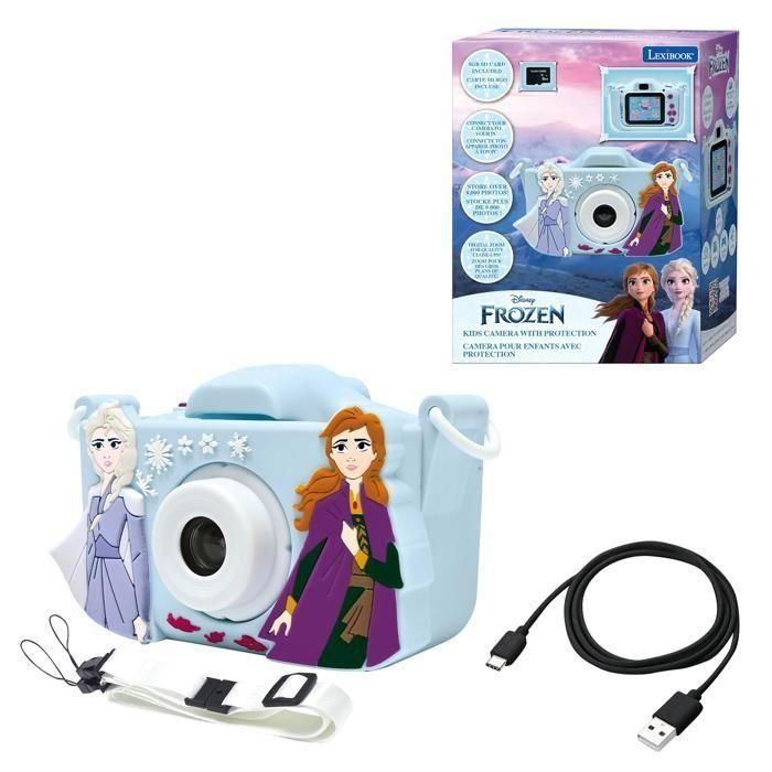 Lexibook Dj078Fz Cámara Digital Infantil Disney Frozen con Vídeo y MP3, para Niños +6 años 0 Lexibook Dj078Fz Cámara Digital Infantil Disney Frozen con Vídeo y MP3, para Niños +6 años 0