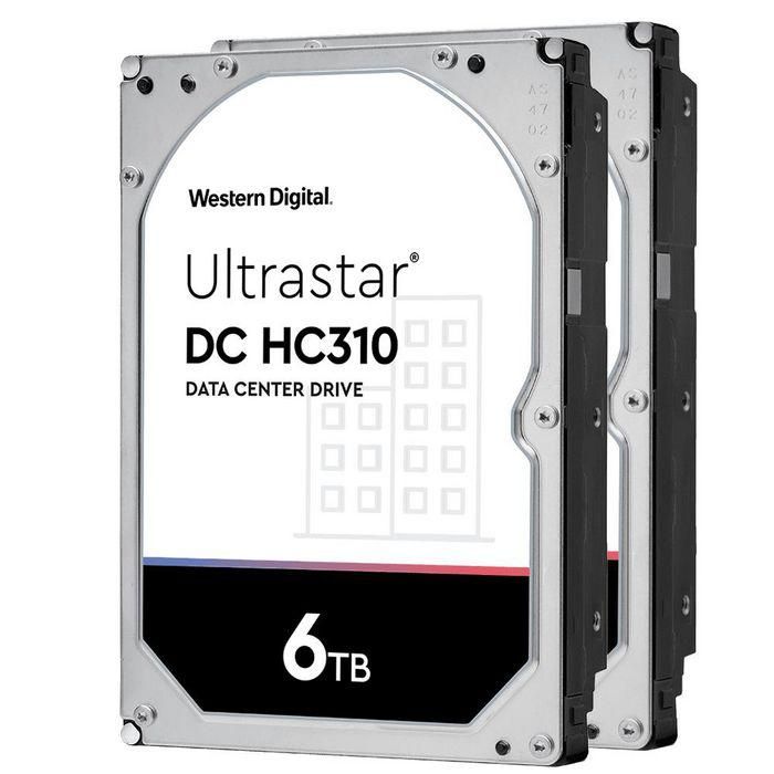 HGST Ultrastar DC HC300 Disco Duro 6 TB SATA 6Gb/s 3.5" 7200 RPM 256 MB, Alto Rendimiento para Centro de Datos, 255 MB/s 1
