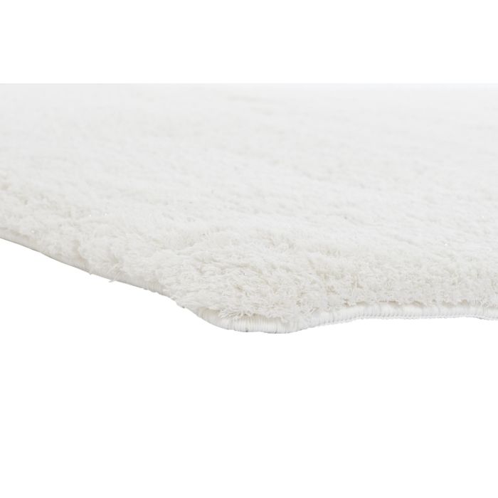 DKD Home Decor Alfombra Moderna de Poliéster, Color Marfil, de 180 x 120 cm y 3 cm de Grosor, con 340 gsm 3 DKD Home Decor Alfombra Moderna de Poliéster, Color Marfil, de 180 x 120 cm y 3 cm de Grosor, con 340 gsm 3