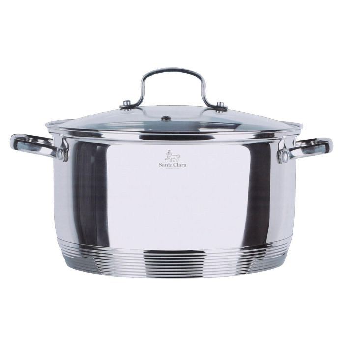 Santa Clara Cacerola con Tapa 20 cm Acero Inoxidable (2 Unidades) 4