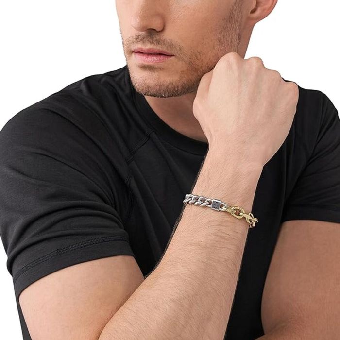Pulsera Hombre Armani Exchange AXG0115710 Acero Inoxidable 1 Pulsera Hombre Armani Exchange AXG0115710 Acero Inoxidable 1