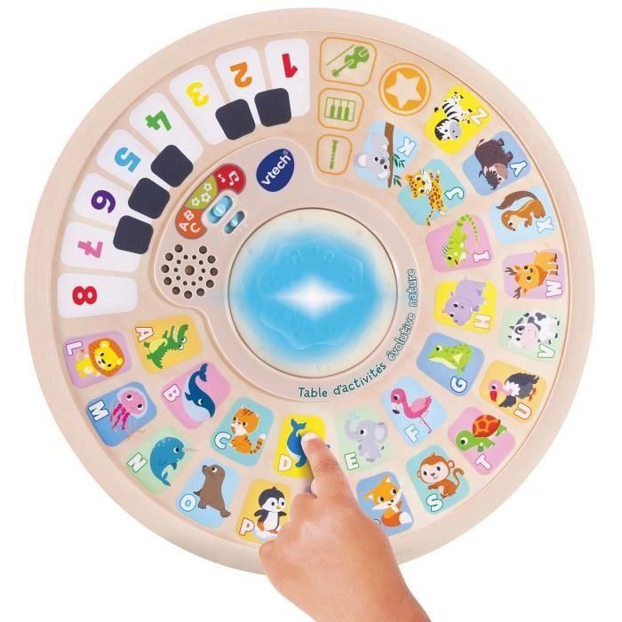 Mesa de Actividades Evolutiva Vtech Nature (Juguete de Madera Certificado Fsc) 3 Mesa de Actividades Evolutiva Vtech Nature (Juguete de Madera Certificado Fsc) 3