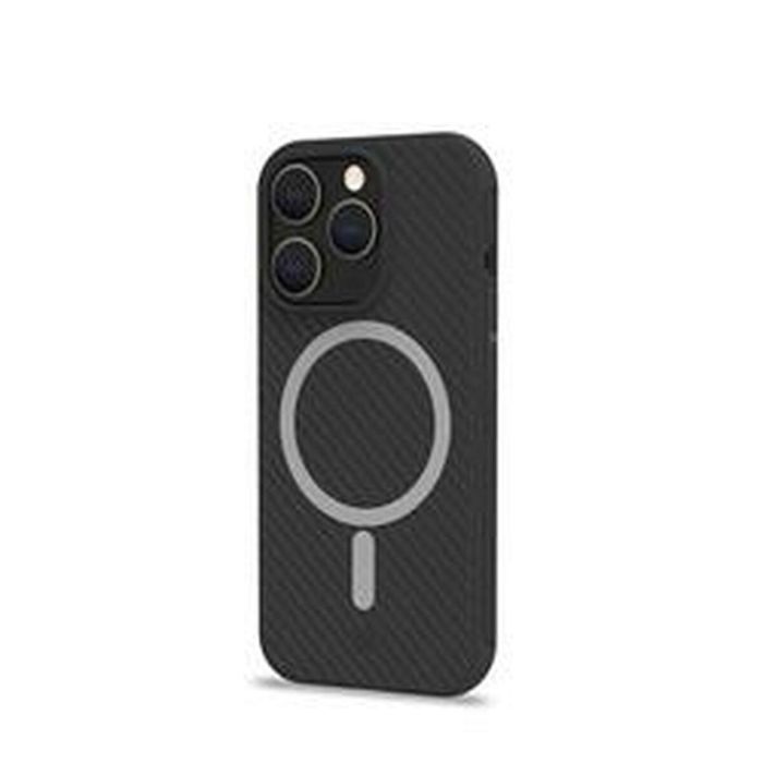 Funda para Móvil iPhone 15 Pro Celly ULTRAMAG1054BK Negro Funda para Móvil iPhone 15 Pro Celly ULTRAMAG1054BK Negro