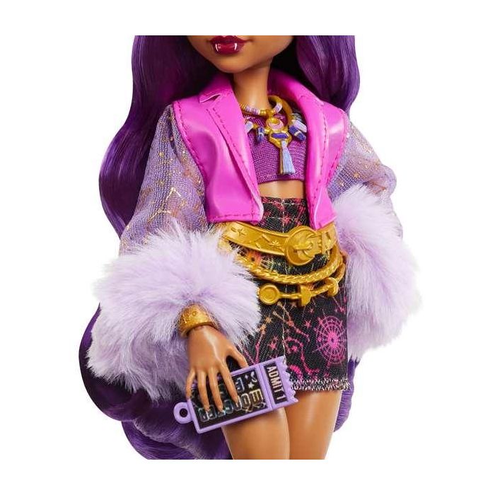 Monster High Muñeca Clawdeen Wolf Fiesta Monstruosa, Edad Mínima 3 Años 3