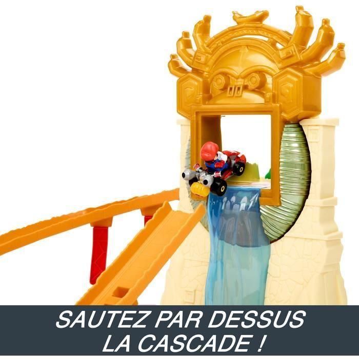 Hot Wheels - Mario Kart - Circuito de Jungle Kingdom - Vehículos - 5 años y + 4 Hot Wheels - Mario Kart - Circuito de Jungle Kingdom - Vehículos - 5 años y + 4