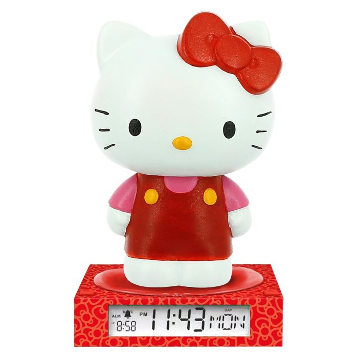 Kids Euroswan Lámpara 3D Hello Kitty & Friends con Despertador, Fecha, Luces y Sonido para Niños 1