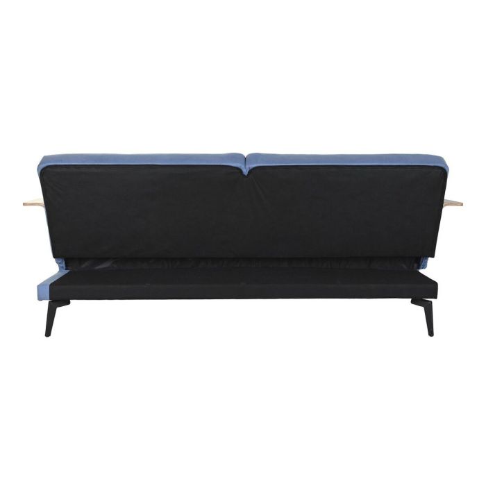 Sofa Cama Urban DKD Home Decor Azul Marron 87 x 81 x 203 cm 3