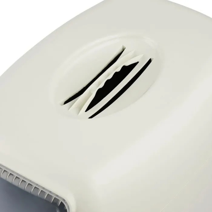 Rotho Mypet Cat Toilet Eco Bailey Cappuccino Bandeja Sanitaria para Gatos con Filtro de Carbón Activo y Fácil Limpieza 1