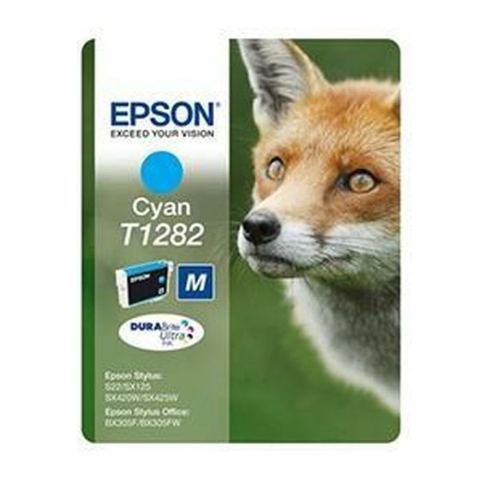 Cartucho de Tinta Original Epson STYLUS S22/SX 235W /420W/425W/ OFFICE BX305F Cian (10 Unidades) 1