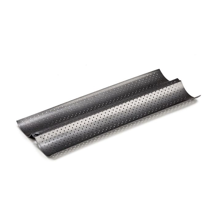 Kinvara Bandeja de Pan Metal Gris Oscuro 38x16x2.5 cm Antiadherente Acero Carbono Alta Calidad (Set de 24) 1 Kinvara Bandeja de Pan Metal Gris Oscuro 38x16x2.5 cm Antiadherente Acero Carbono Alta Calidad (Set de 24) 1