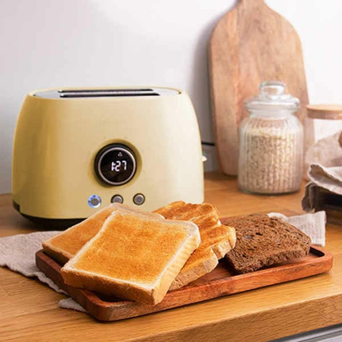 Tostadora Cecotec ClassicToast Double 800 W Amarillo 2