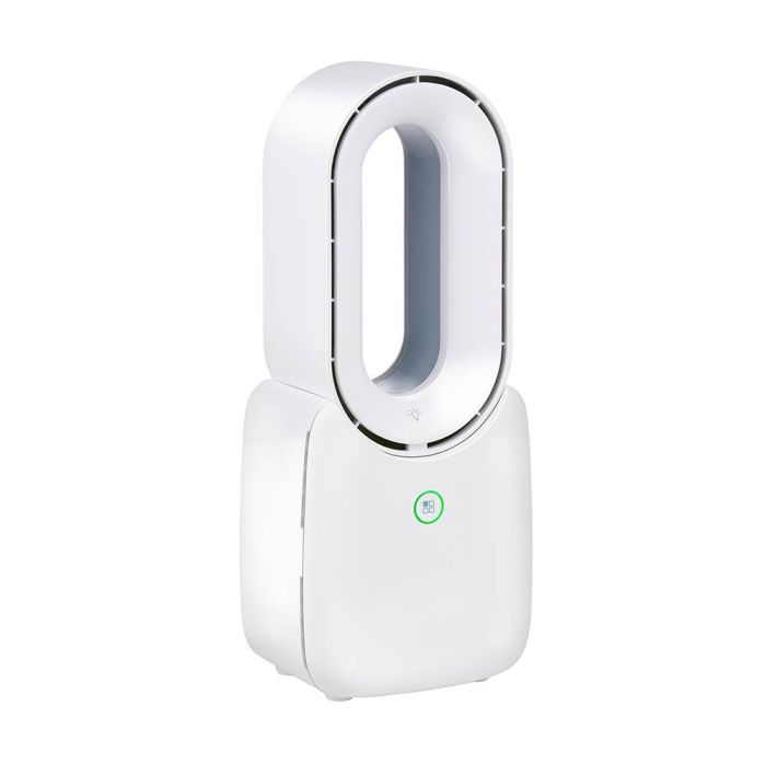 Ventilador de mesa sin aspas, recargable usb, 3 velocidades 12,4 x 9 x 30 cm Ventilador de mesa sin aspas, recargable usb, 3 velocidades 12,4 x 9 x 30 cm
