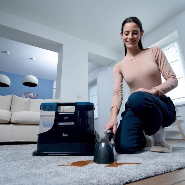 Hoover HS500 Quitamanchas y champú HOO8059019103631: Lava y seca alfombras, tapetes, sofás, telas y asientos de coche, 400 W 2 Hoover HS500 Quitamanchas y champú HOO8059019103631: Lava y seca alfombras, tapetes, sofás, telas y asientos de coche, 400 W 2