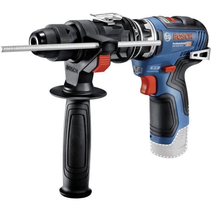 Bosch Professional Taladro-destornillador GSR 12V-35 FC + puntas + 2 baterías 12V 3.0 Ah + 1 cargador, Lboxx - 06019H3009 2