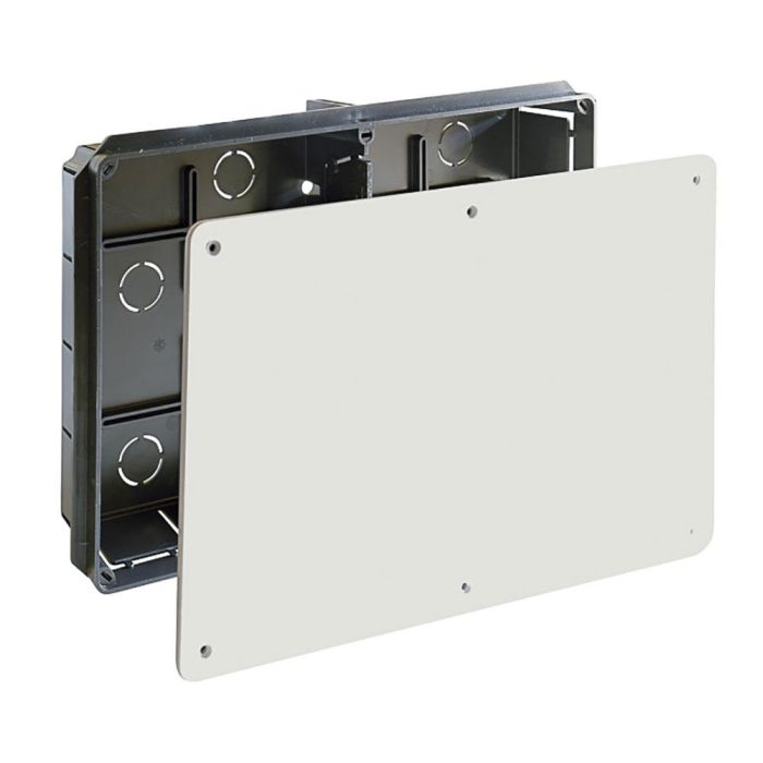 Solera 5502 Caja rectangular PVC 300x200x60mm con tornillos Negro/Blanco 0 Solera 5502 Caja rectangular PVC 300x200x60mm con tornillos Negro/Blanco 0
