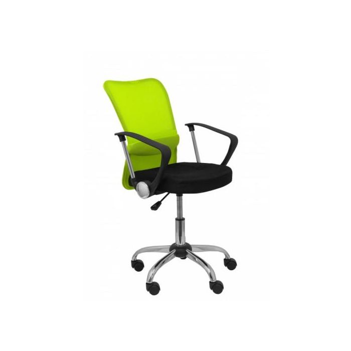 Silla Infantil Cardenete Respaldo Malla Verde Asiento Negro Piqueras y Crespo 238GVNE 1