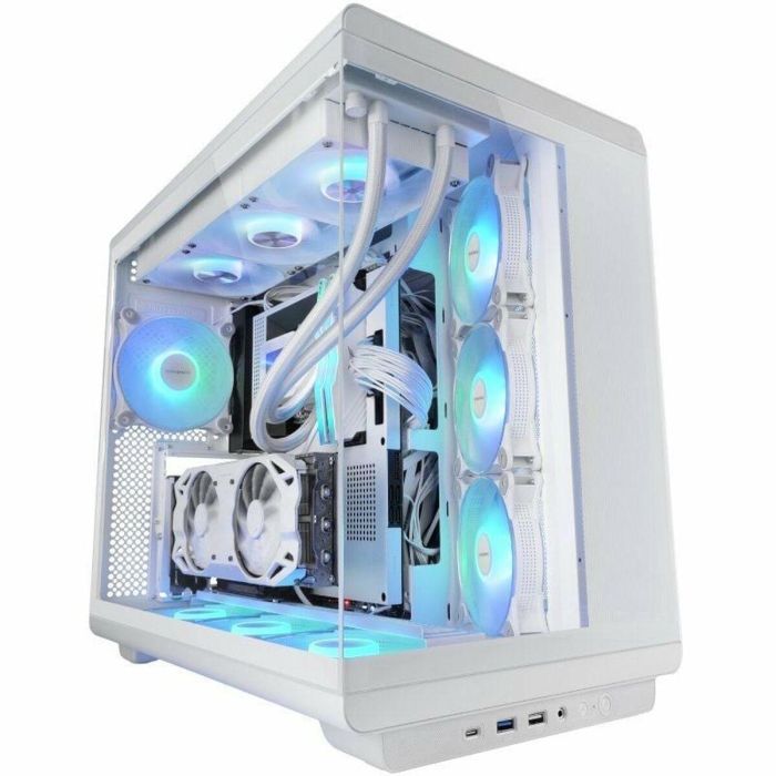 Caja Semitorre ATX Mars Gaming MCREVW Blanco Caja Semitorre ATX Mars Gaming MCREVW Blanco