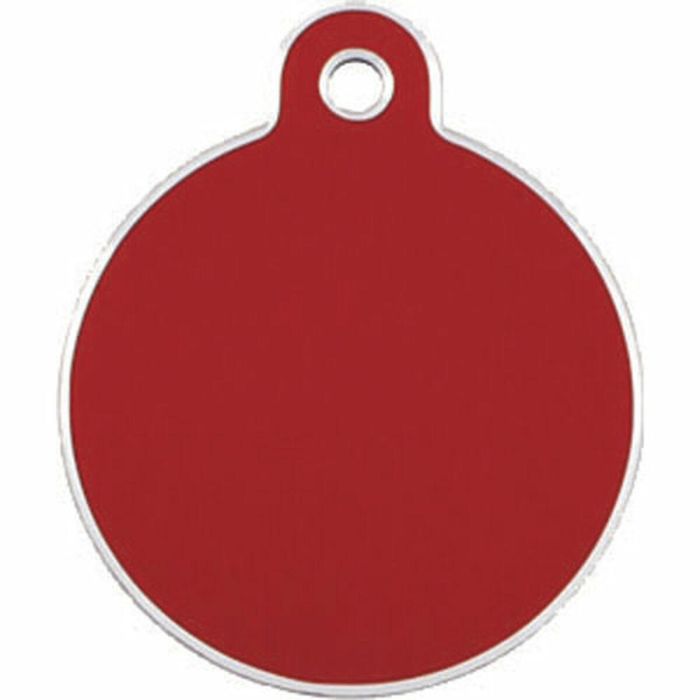 Placa identificativa Imarc Circle Rojo 1