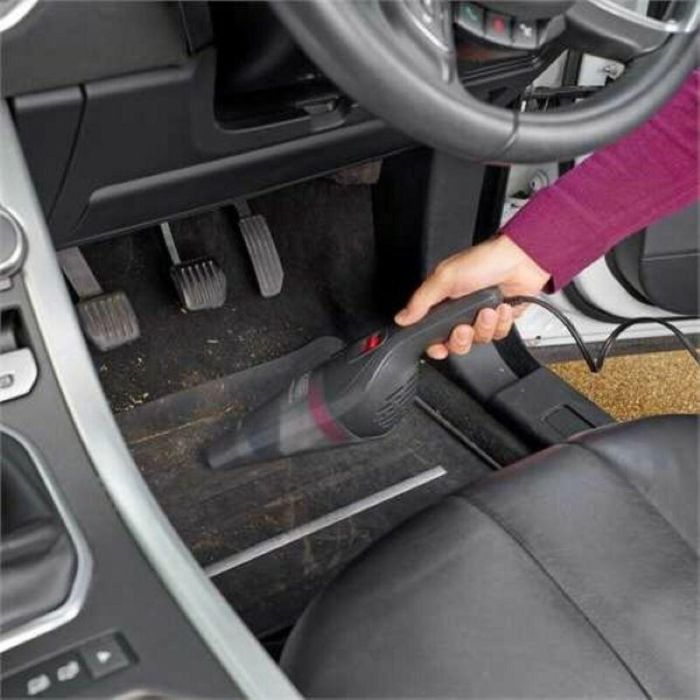 Black + Decker NVB12AV-XJ Aspiradora de Coche 12V Dustbuster 8.8 airwatts con Cable 5m, 370ml y Accesorios